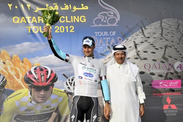 Tom Boonen (Omega Pharma-QuickStep) has a commanding lead in the points classification.