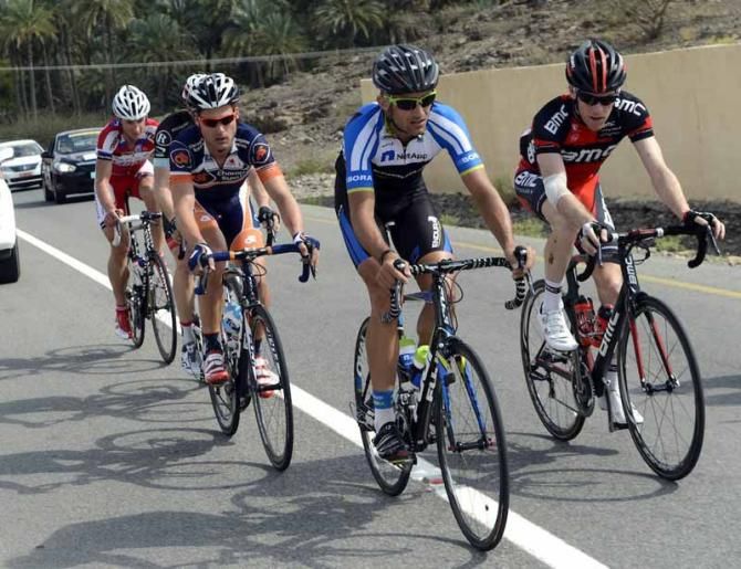 Oman's third stage break group included NetApp-Endura's Andreas Schillinger