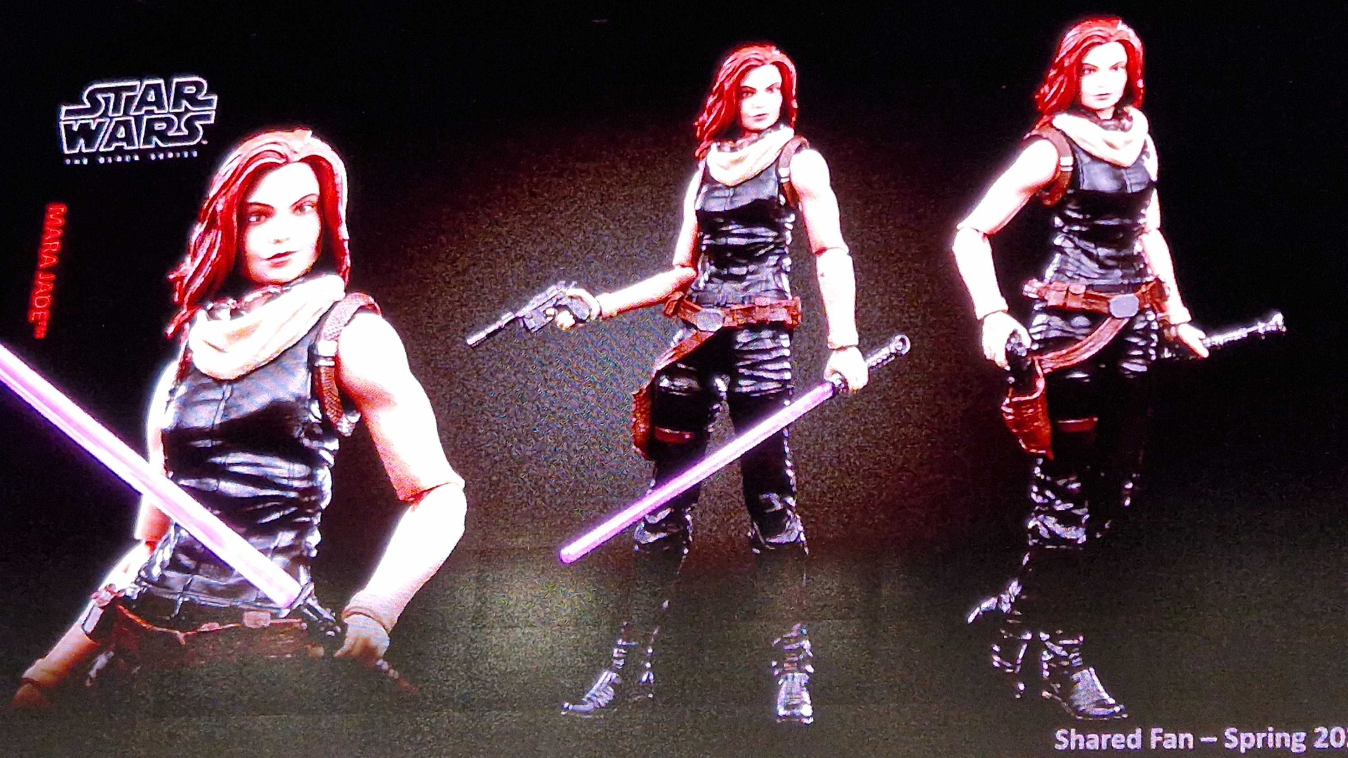 Star Wars The Black Series Mara Jade promo image at MCM Comic Con London