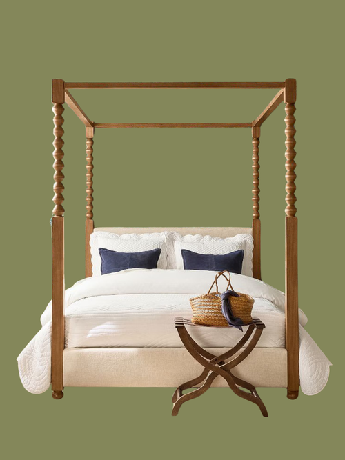 Chris Loves Julia Canopy Bed