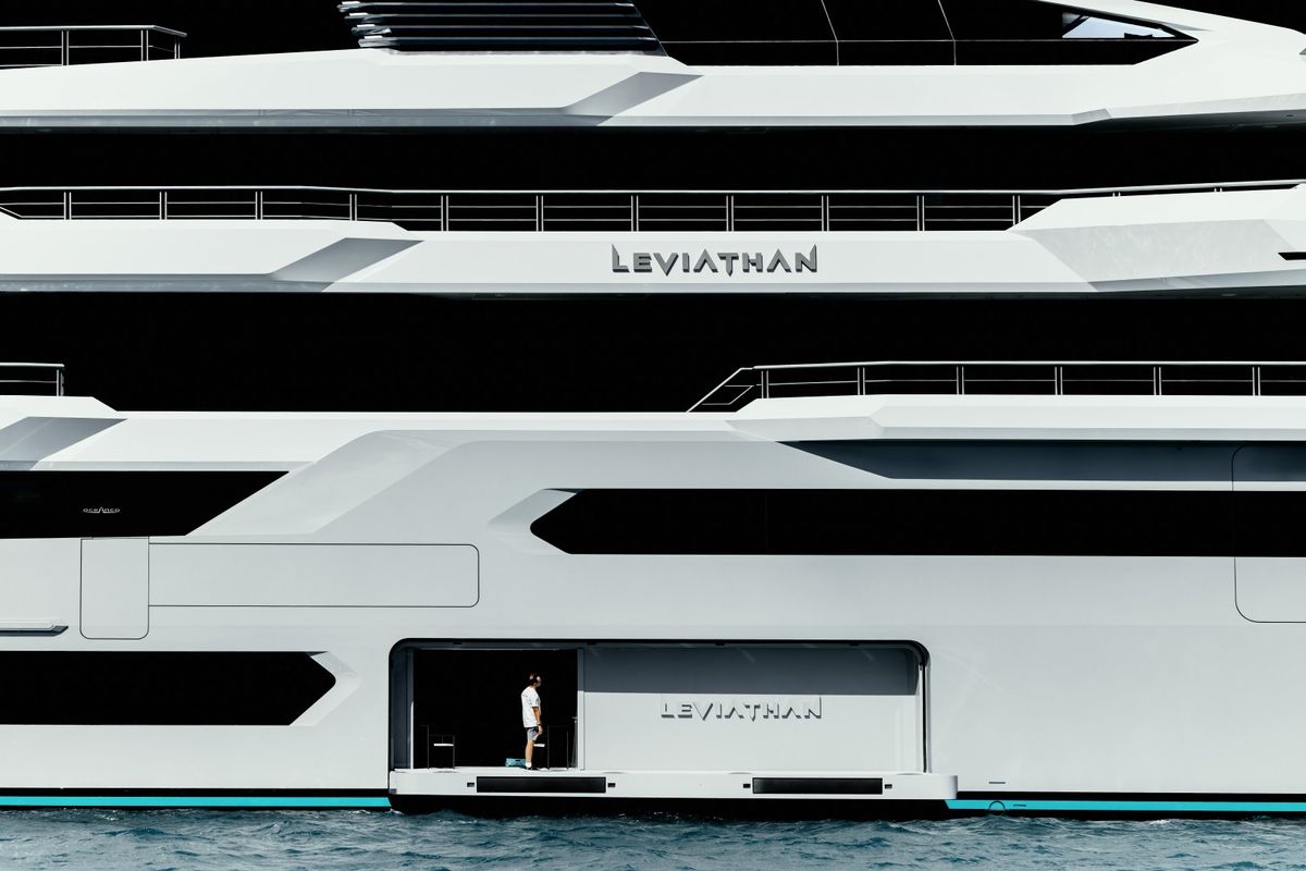 Gabe Newell's superyacht, Leviathan.