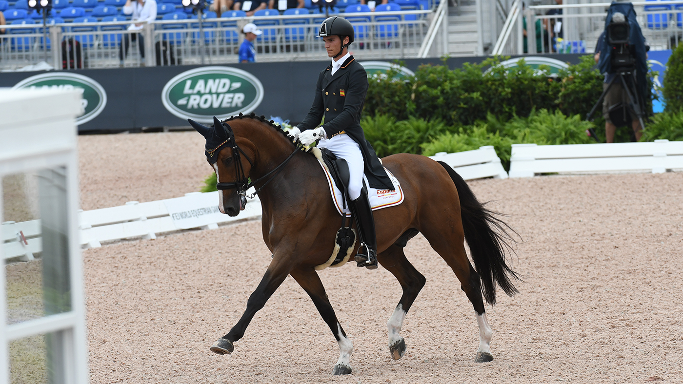 WEG18 11 09 2018 during the Grand Prix at the FEI World Equestrian Games Tryon 2018 at Tryon International Equestrian Centre, near Tryon North Carolina in the USA between 11th-23rd September 2018