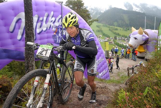 Kristian Hynek during the AlpenTour Trophy