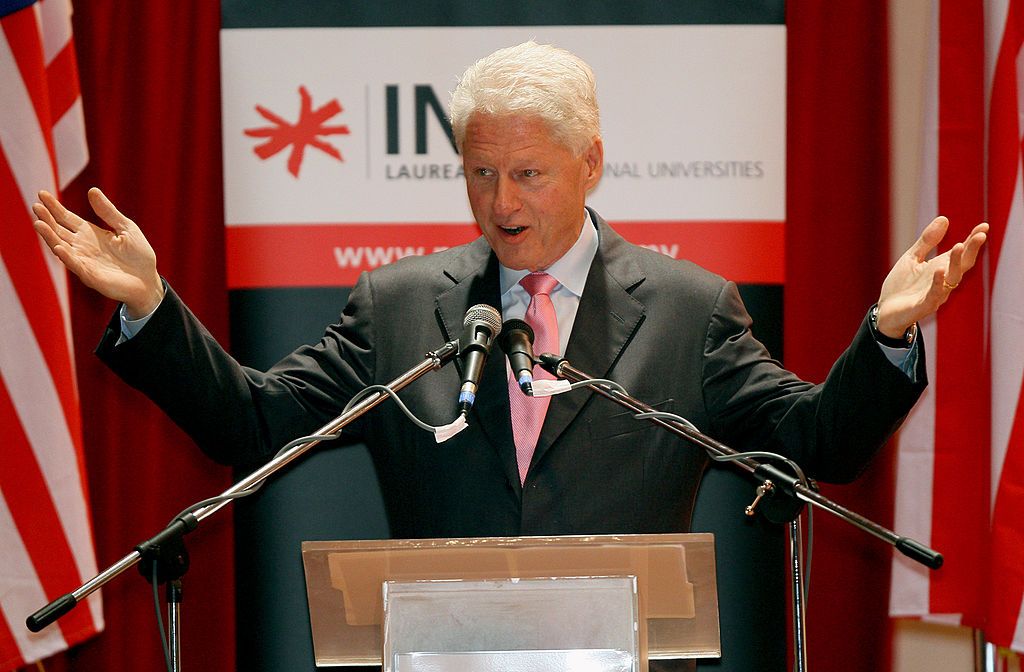 Bill Clinton, speaking on behalf of Laureate University