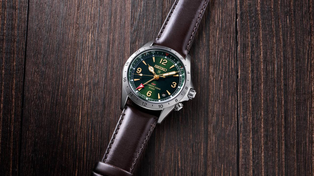 Seiko Prospex Alpinist Mechanical GMT in Green