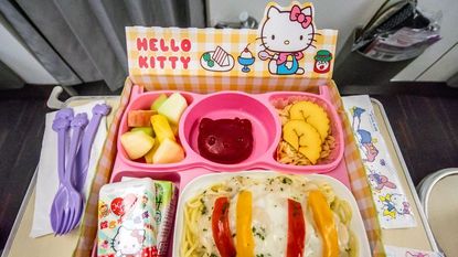 What EVA's Hello Kitty–Themed Flight Is Like | Marie Claire