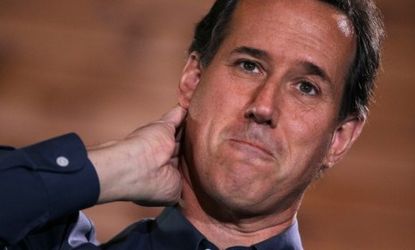 Rick Santorum is no stranger to controversial opinions, saying earlier this week, for instance, that he opposes welfare programs that "make black people's lives better."
