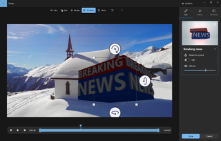 Microsoft Video Editor, the free video editing software in the Windows Photo app