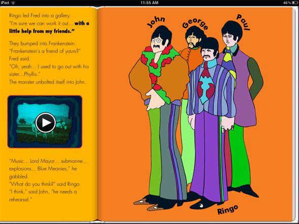 Download Free Yellow Submarine App An Interactive Journey Yellow Submarine App Hands On Laptop Mag