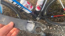Shimano dura ace 9000 crank arm snapped