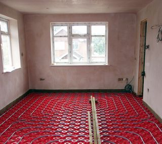 retrofit underfloor heating