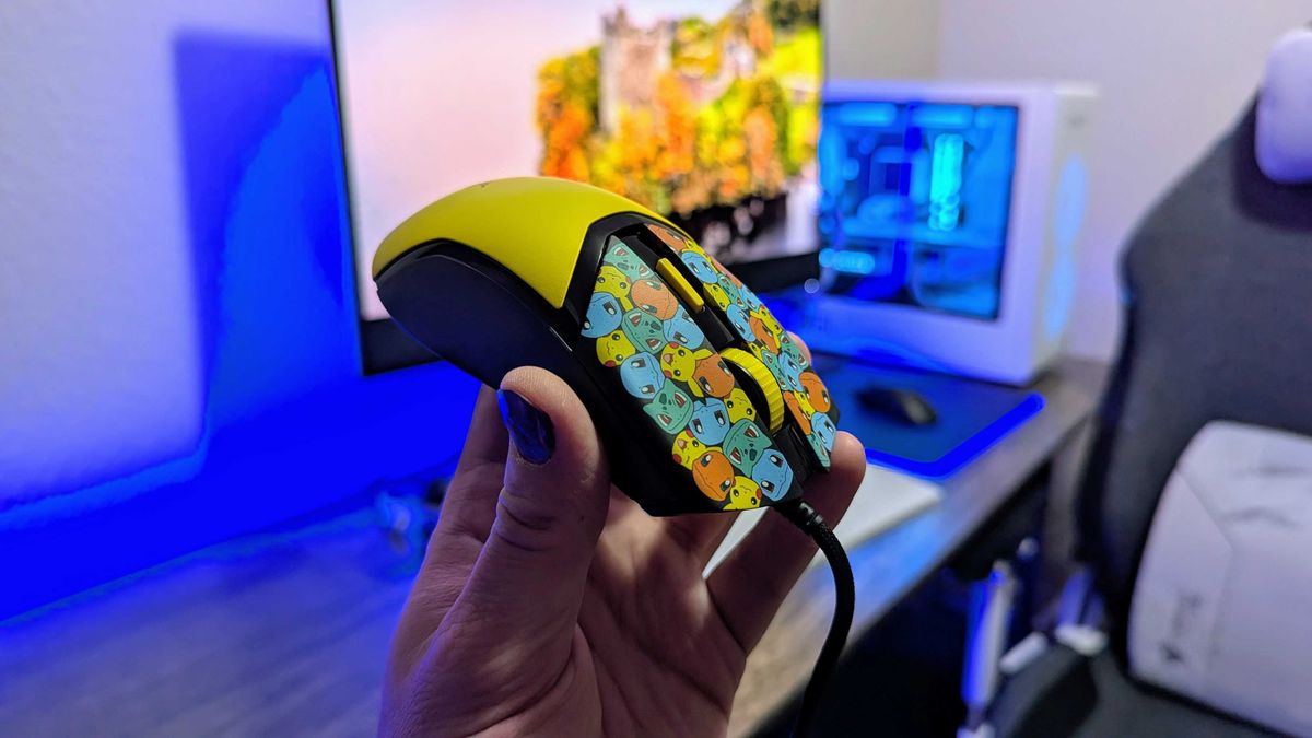 Image of the Razer x Pok&eacute;mon Collection of PC gaming accessories.