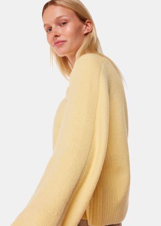 Alana Wool Mix Crew Neck