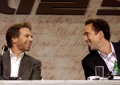 Jerry Bruckheimer and Nicholas Cage. 