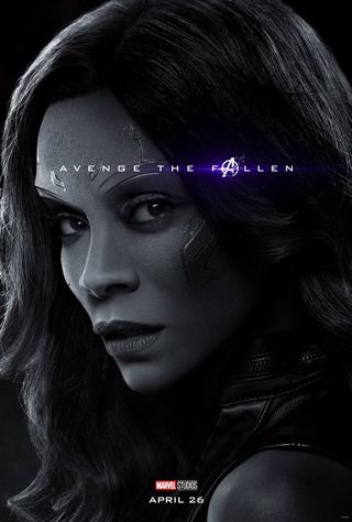 Gamora in Endgame 2019