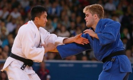 American Nicholas Delpopolo competes July 30