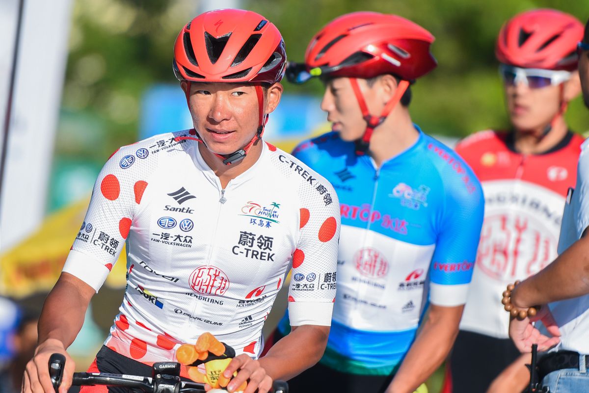 Chinese sensation Lyu Xinjiang.