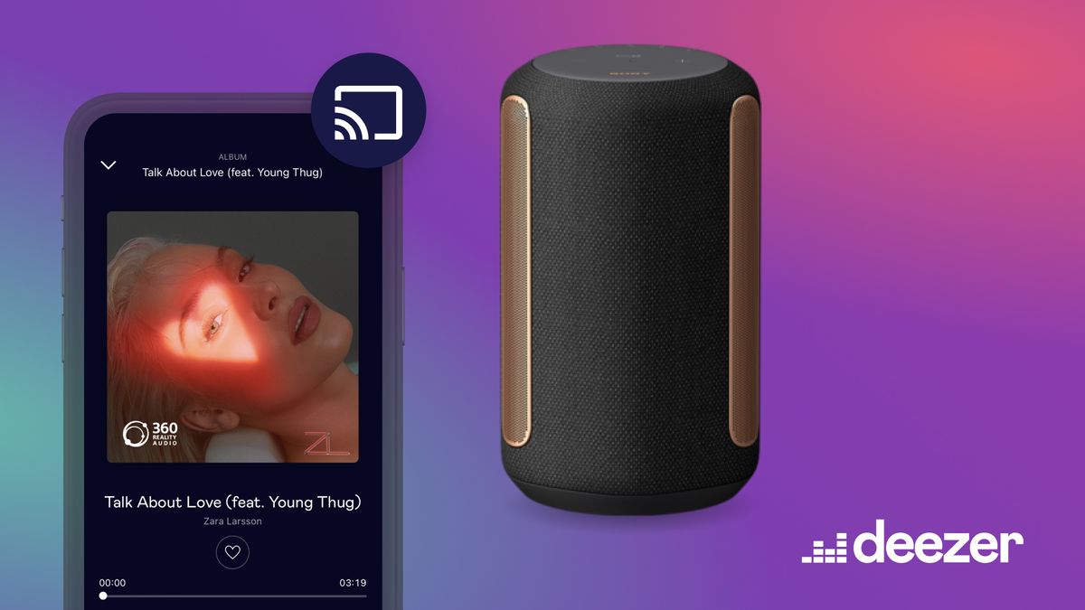 Deezer HiFi: new 360 by Deezer cast feature
