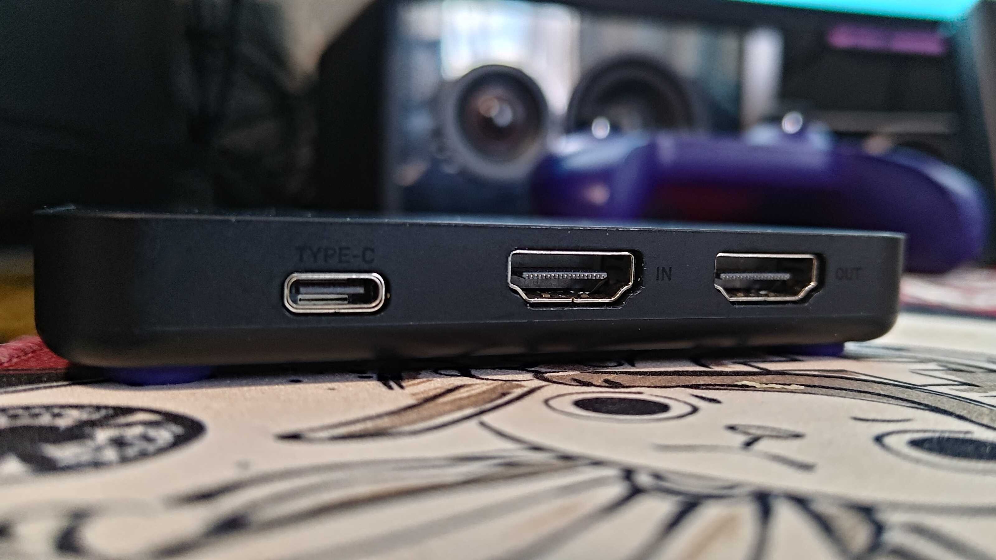 Ports on NZXT Signal 4K30 