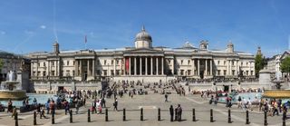 The National Gallery, viewed from Trafalgar Square