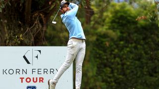 Thomas Rosenmueller takes a shot during the Astara Golf Championship