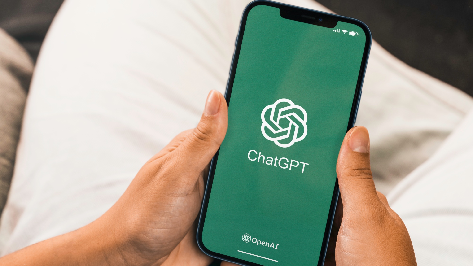 Applicazione ChatGPT su iPhone