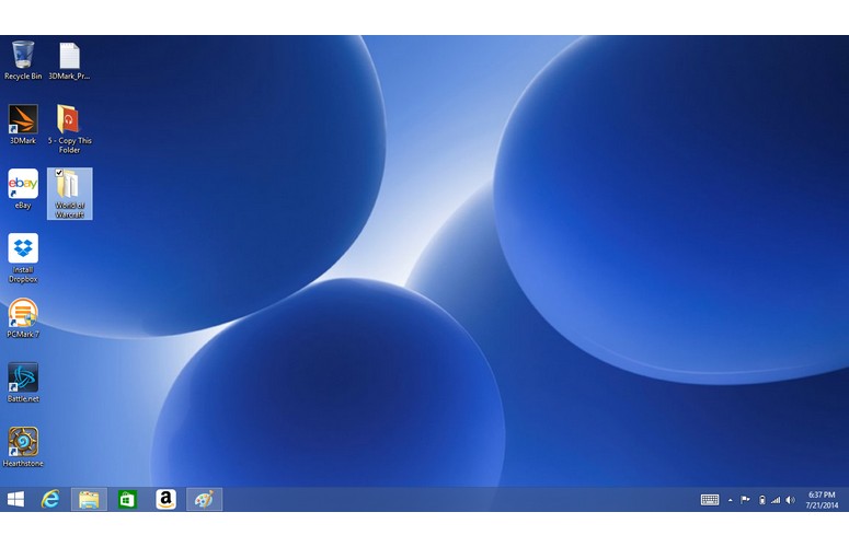 Dell inspiron 11 3000 Desktop View