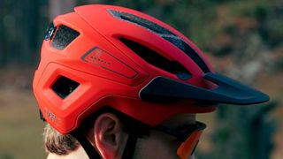 The Oakley DRT3 helmet in red