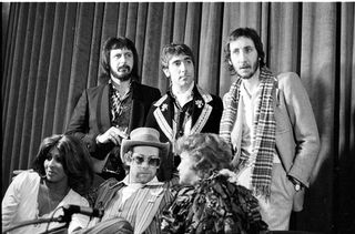 The Who and friends in 1975