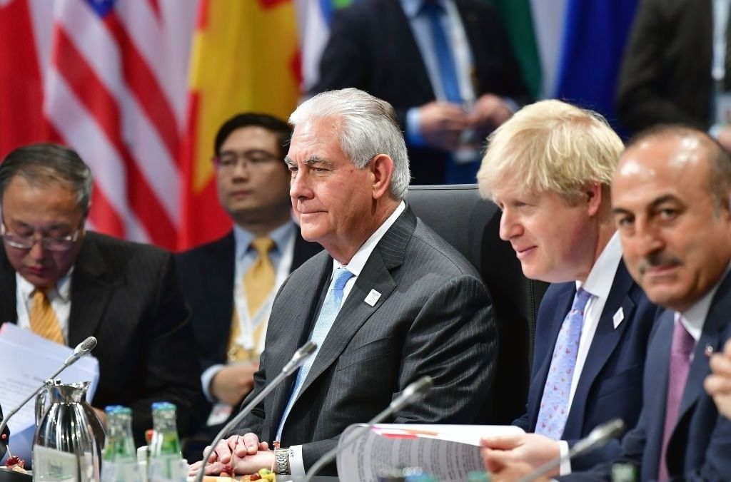 Rex Tillerson at the G20 Summit.