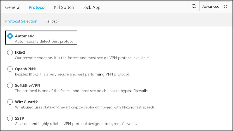Hideme.Free protocol settings