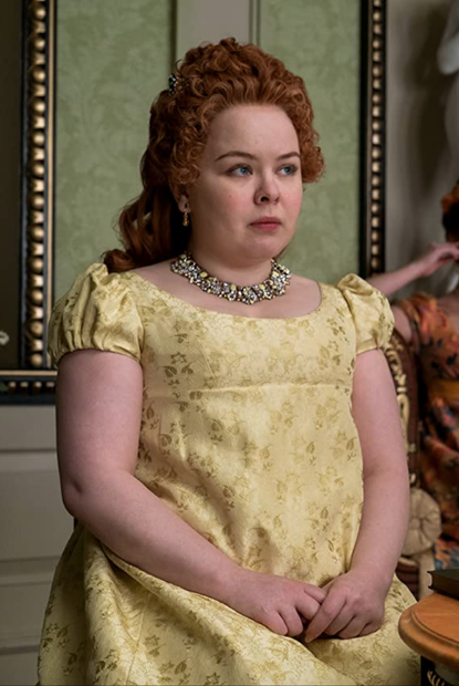 Penelope Featherington's Pastel Yellow Dress