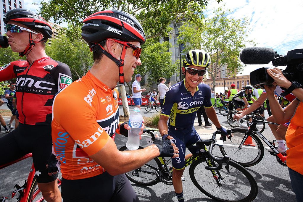 Esteban Chaves says 'chapeau' to Richie Porte