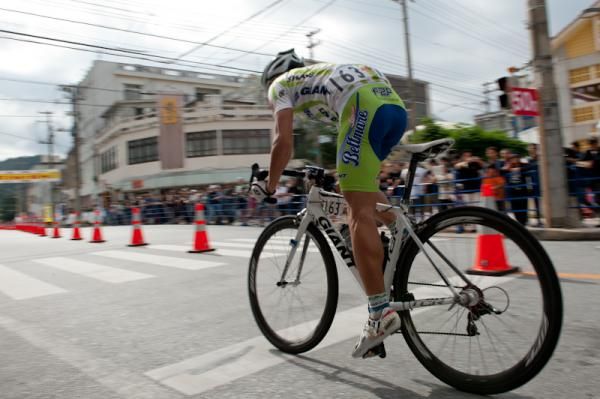 The individual time trial was held in the centre of Nago city.