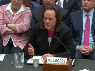 John Legere testifies before Congress. (Credit: YouTube)