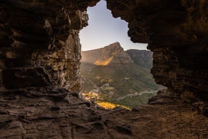 Cave in Cape Town.