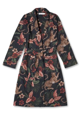 Desmond & Dempsey Soleia Leopard Print Multi Robe - valentine's gifts for her