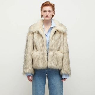 Jakke faux fur jacket