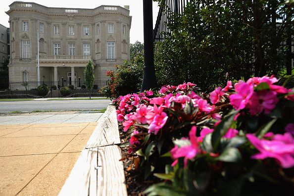 The new Cuban embassy in Washington.