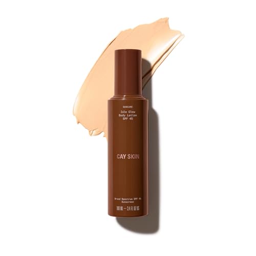 Isle Body Lotion With Spf 45 – Body Sunscreen W/sea Moss, Hydrating Nectar, Cocoa Seed Butter, & More – Lightweight Vegan Spf for All Skin Types – 4 Fl Oz