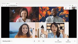 Google Meet will soon let IT teams disable everyone’s favorite backgrounds feature