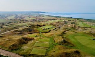 Dumbarnie Aerial View of 8th hole