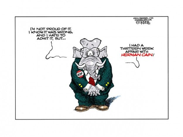 The GOP&amp;#039;s scandalous affair