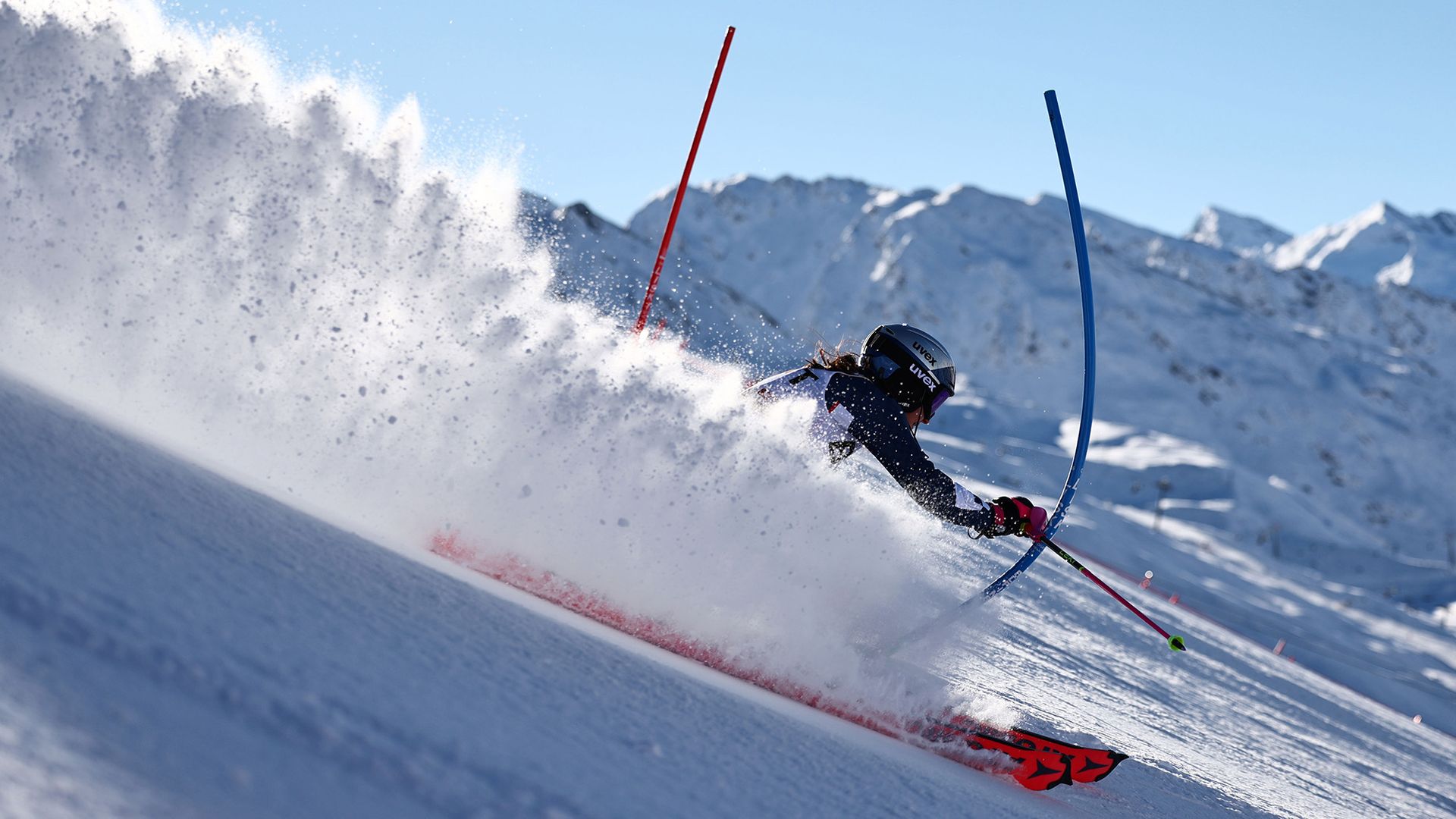 
                                Zrinka Ljutic competes in the Women&#039;s Alpine Skiing World Cup Slalom in Gurgl, Austria
                            