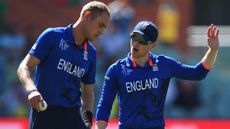 Cricket players Eoin Morgan and Stuart Broad