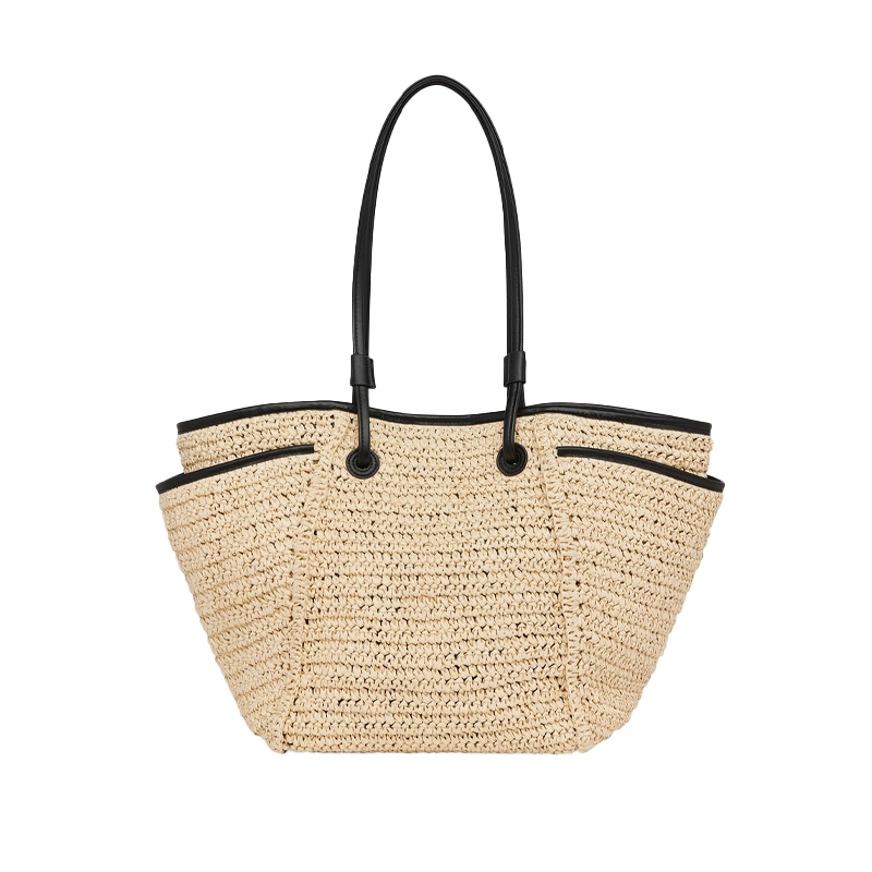 Whistles straw tote bag