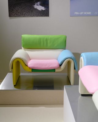 Matter and Shape first edition: colourful chair