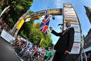The ninth round of the Halfords Tour Series gets underway in Chester.