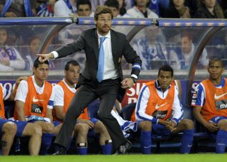 Porto coach Andre Villas-Boas during a match against Sporting CP in April 2011.