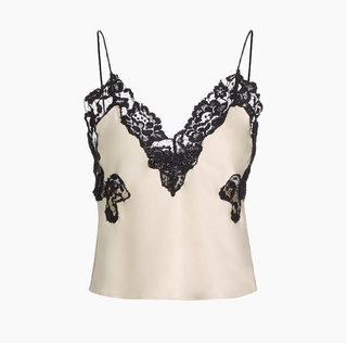 Ronny Kobo Marguerite Satin Lace Camisole